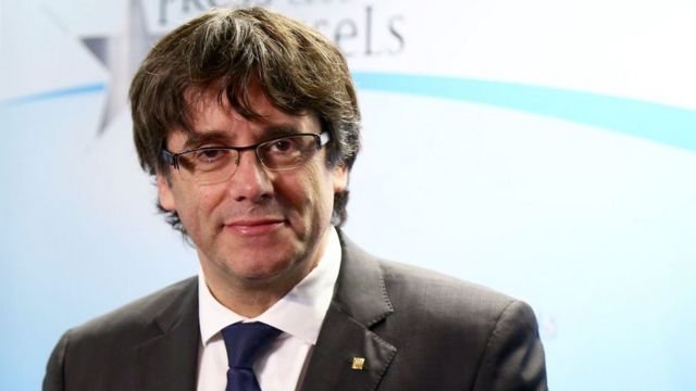 Katalan Özerk Yönetimi Başkanı Carles Puigdemont