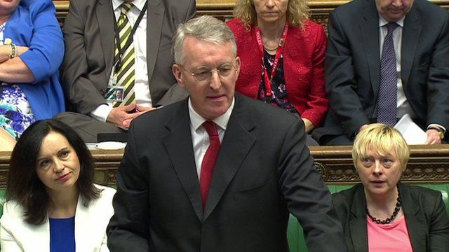Hilary Benn at PMQs