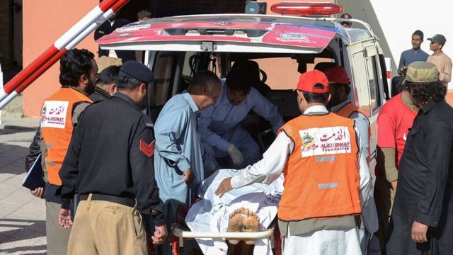 Le bilan de l'attaque de Quetta fait était de 60 morts et d'une centaine de blessés.