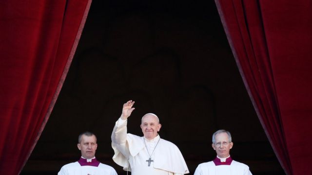 Papa Francisco cita 'convulsão social e política' nas Américas em mensagem de Natal - BBC News Brasil Papa Francisco cita 'convulsão social e política' nas Américas em mensagem de Natal - BBC News Brasil