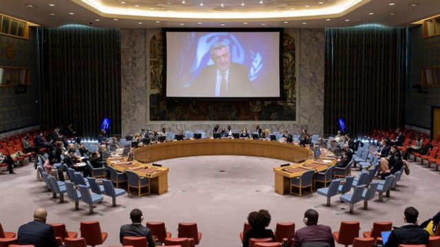 Reunião do Conselho de Segurança da ONU