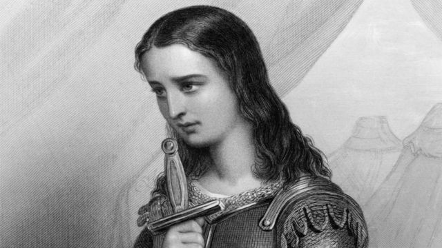 Ilustração de Joana d'Arc