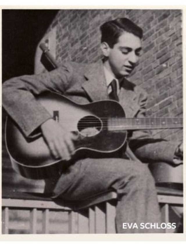 Heinz tocando violão em 1941