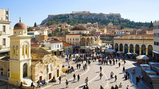 أثينا: المدينة الأوروبية المحبة للغرباء - BBC News عربي