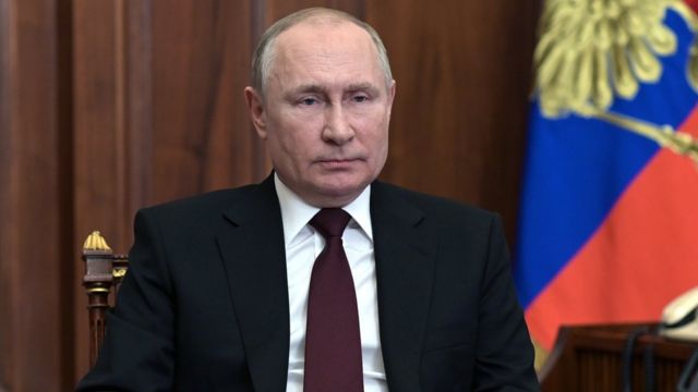 Putin diz que objetivo da guerra ainda é 'libertar' o Leste da Ucrânia