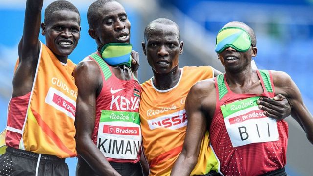 Samwell Kimani, Kenyan, médaille d'or pour la deuxième fois aux Jeux paralympiques