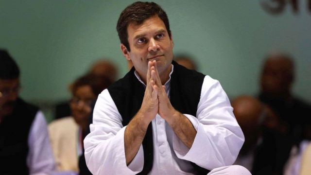 કોંગ્રેસના પ્રમુખ રાહુલ ગાંધી