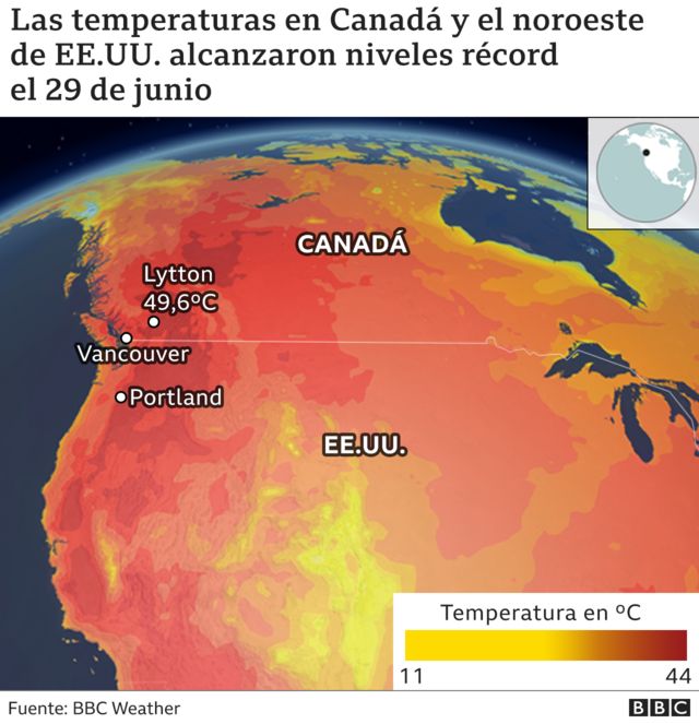 ¿Cuál fue la ola de calor más grande del mundo