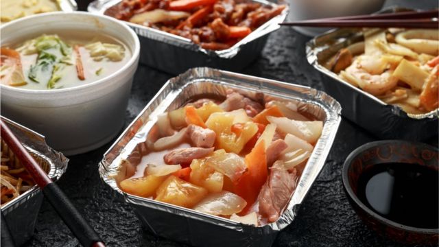 Chinese take-away food