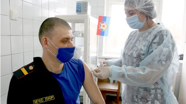 Луганськ, щеплення