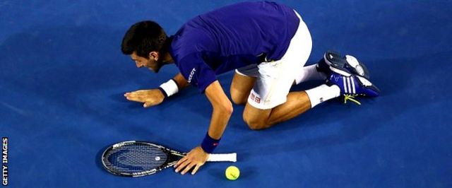 Usikker gået vanvittigt privat Novak Djokovic beats Andy Murray to win sixth Australian Open title - BBC  Sport