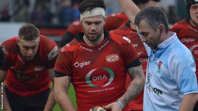 Championship: Jersey Reds end Bristol's 16-game winning run with 38-34 win  - BBC Sport