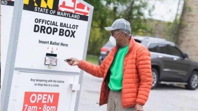 رای دادن پستی در آمریکا