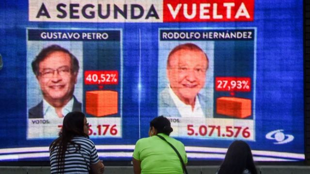 Colombian elections.