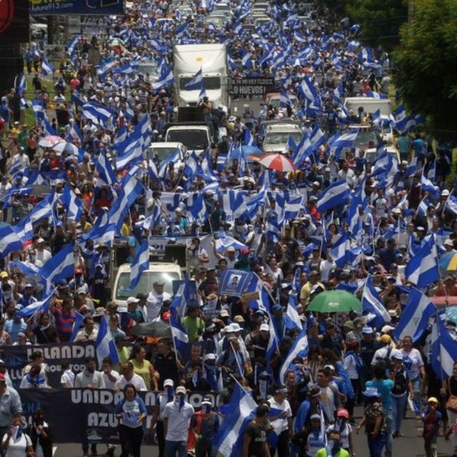 Desde abril de 2018, Nicaragua ha vivido numerosas protestas multitudinarias.