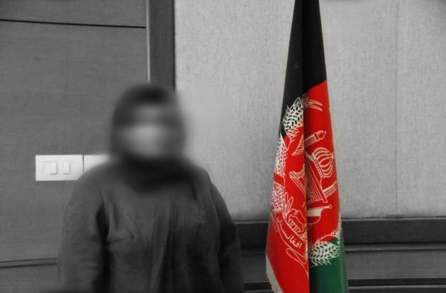 امرأة أفغانية مجهّلة