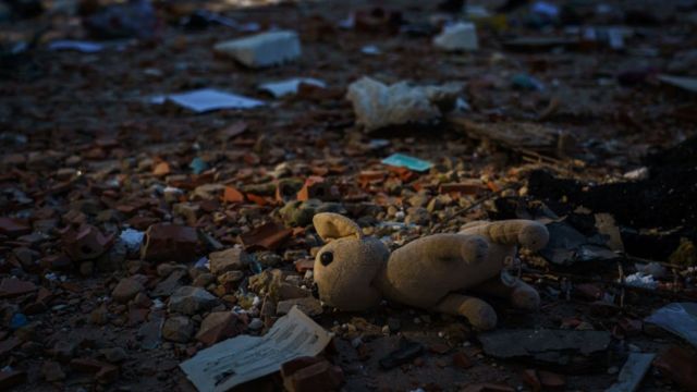 Зруйнована квартира у Києві