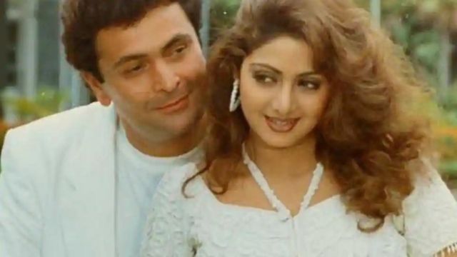 Rishi Kapoor iyo Sridevi