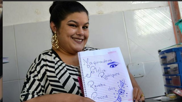Com vídeos nas redes sociais, a mineira ganhou cursos e acumulou seguidores