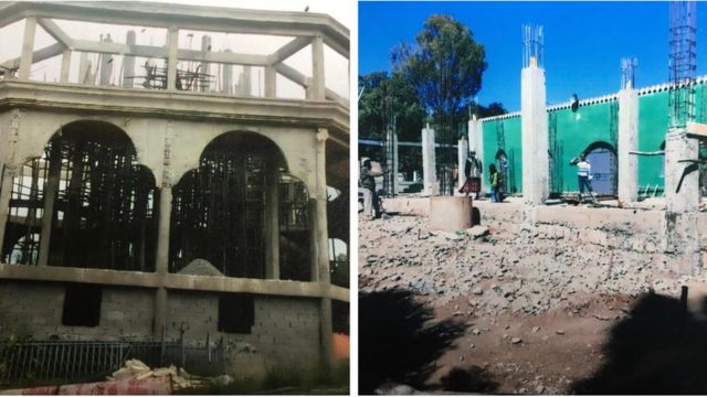 Bataskaanaafi Masjiida ijaaramaa jiran