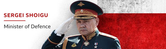 俄罗斯国防部长谢尔盖·绍伊古(photo:BBC)