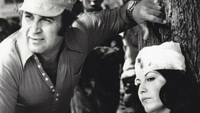 رضا صفایی در کنار پوری بنایی