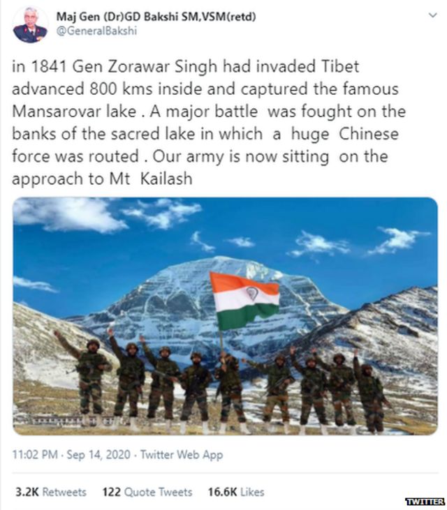 இந்தியா-சீனா எல்லை பதற்றம்