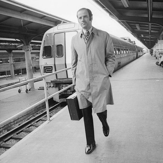 Joe Biden em 1972.