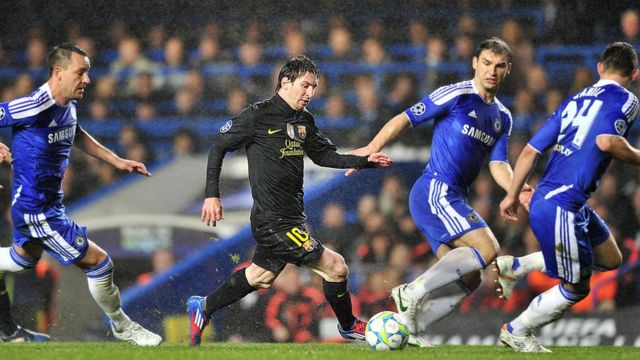 Chelsea vs Barcelona: Messi fit score against di Blues dis time? - BBC News  Pidgin