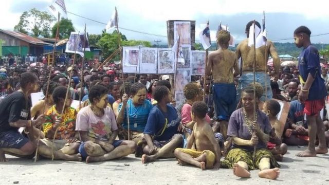 Papua, konflik di Nduga 'Korban terus berjatuhan', demonstrasi tuntut