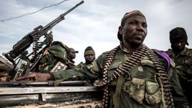 Des soldats Congolais