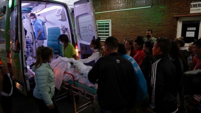 Ambulância em Buenos Aires