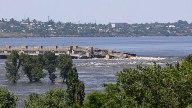 Открываются новые возможности". Как разрушение Каховской ГЭС может изменить  планы форсирования Днепра - BBC News Русская служба