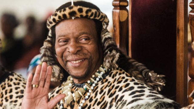 Zulu King Goodwill Zwelithini in 2019