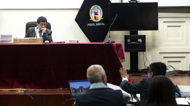 Juiz Carhuancho participa de audiência