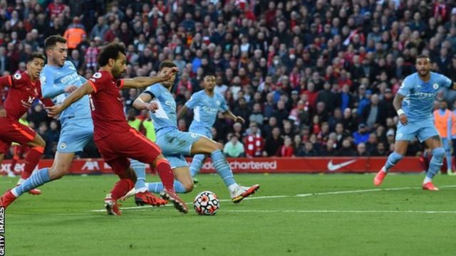 محمد صلاح: كلوب يؤكد أن مشجعي ليفربول "سيذكرون هدفه أمام مانشستر سيتي 60  عاما" - BBC News عربي