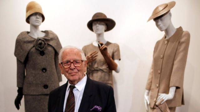 Pierre Cardin and his designs