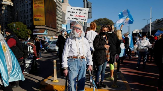 Протест в Аргентине