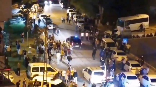 صورة لأحداث العنف ضد اللاجئين السوريين في أنقرة. 12 أغسطس/آب 2021