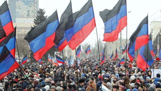 Мітинг "ДНР" у Донецьку