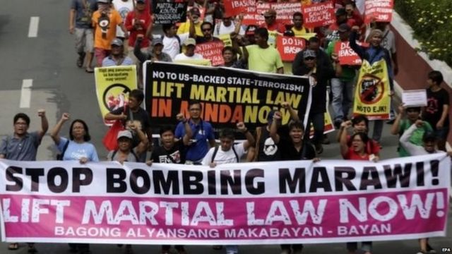 There were protests outside congress on Saturday against the law