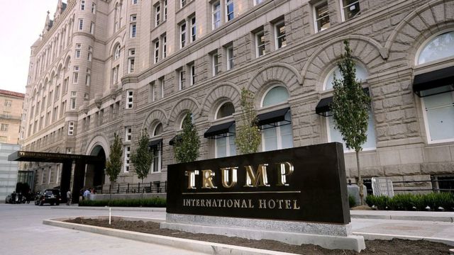 El nuevo hotel de Trump en Washington.