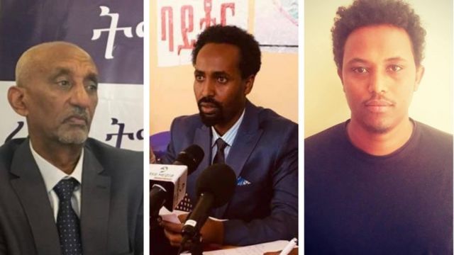 Dr Aragaawii Barha, Obbo Kiidaanee Amaneh fi Obbo Tsagaaza'aab Shishaayee (Bitaa gara mirgaatti)