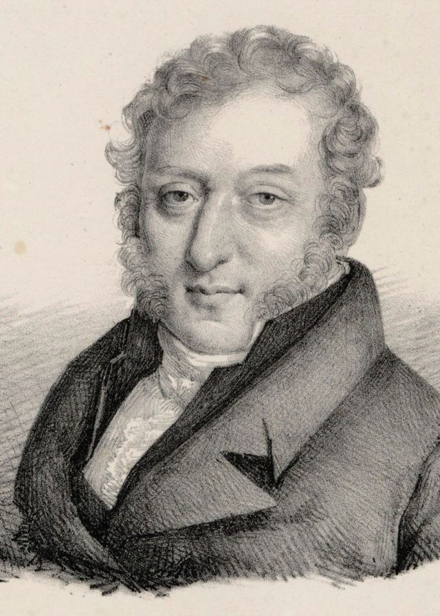 Chân dung nhà soạn nhạc lừng danh người Ý Fernandino Carulli (1770-1841)