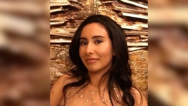 شیخه لطیفه، دختر حاکم دوبی در سال ۲۰۱۸ پیش از اقدامش برای فرار از دوبی