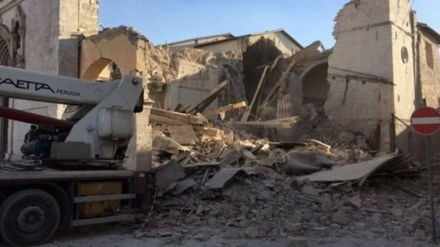 Girgizar kasar da ta faru a Italiya