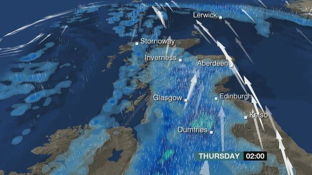 Weather forecast for Scotland