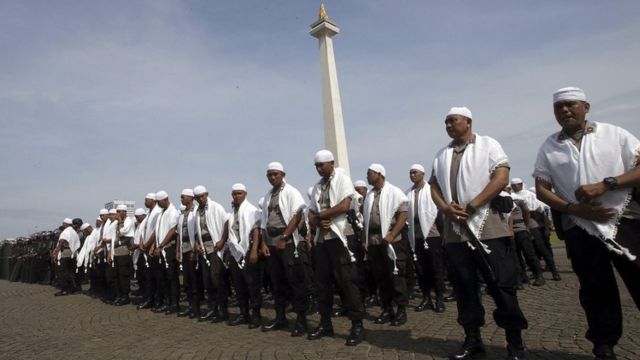 polisi untuk demo 4 november