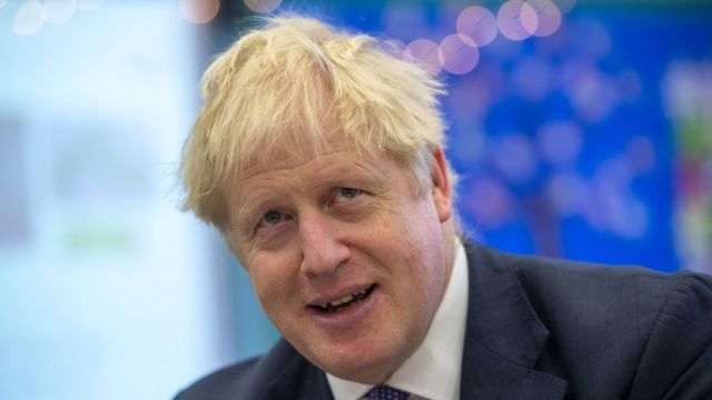 Prime Minister Boris Johnson during a visit to Middleton Primary School in Buckinghamshire. PA Photo. Picture date: Friday October 25, 2019