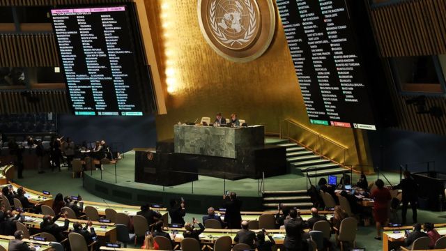 голосование в ООН